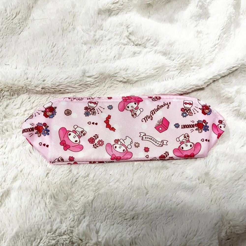 Sanrio My Melody Pink Pencil Case Makeup Case Cute Make Up Bag